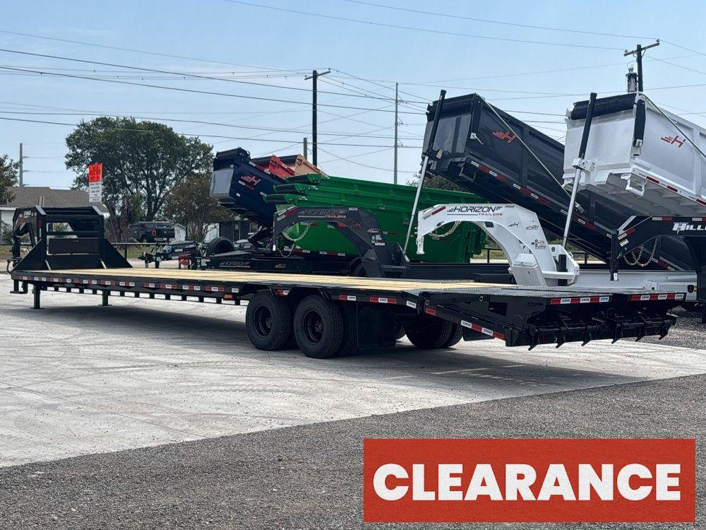 40' Stryker Gooseneck (2) 10K Axles Mega Ramps Dual Wheels - Dual Wheel Deckover - DO 10K MR DW - Stryker Dealership Group