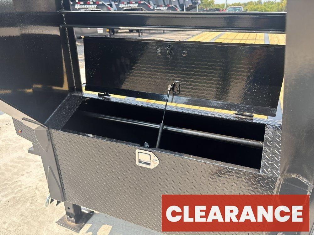 40' Stryker Gooseneck (2) 10K Axles Mega Ramps Dual Wheels - Dual Wheel Deckover - DO 10K MR DW - Stryker Dealership Group