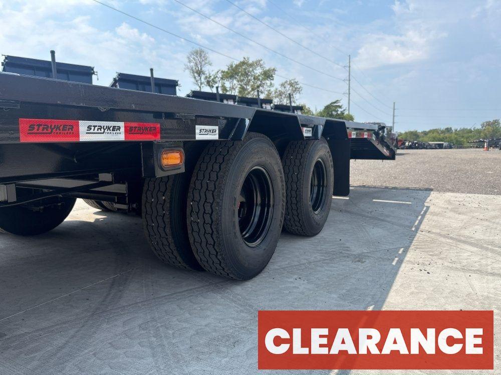 40' Stryker Gooseneck (2) 10K Axles Mega Ramps Dual Wheels - Dual Wheel Deckover - DO 10K MR DW - Stryker Dealership Group