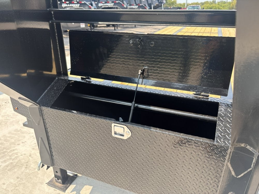 40' Stryker Gooseneck (2) 10K Axles Mega Ramps Dual Wheels - Dual Wheel Deckover/DO 10K MR DW - Stryker Dealership Group