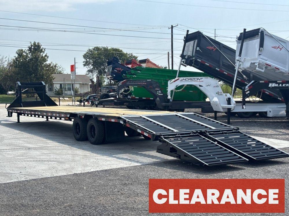 40' Stryker Gooseneck (2) 10K Axles Mega Ramps Dual Wheels - Dual Wheel Deckover - DO 10K MR DW - Stryker Dealership Group