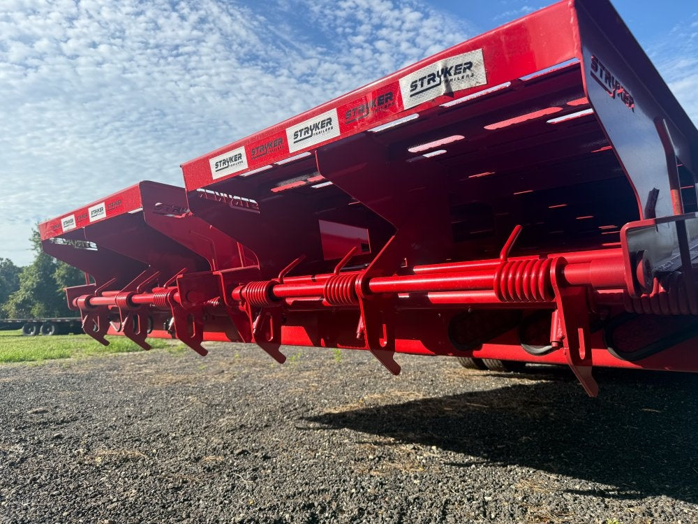40' Stryker Gooseneck (2) 12K Axles Mega Ramps Dual Wheels - Dual Wheel Deckover/DO 12K MR - Stryker Dealership Group