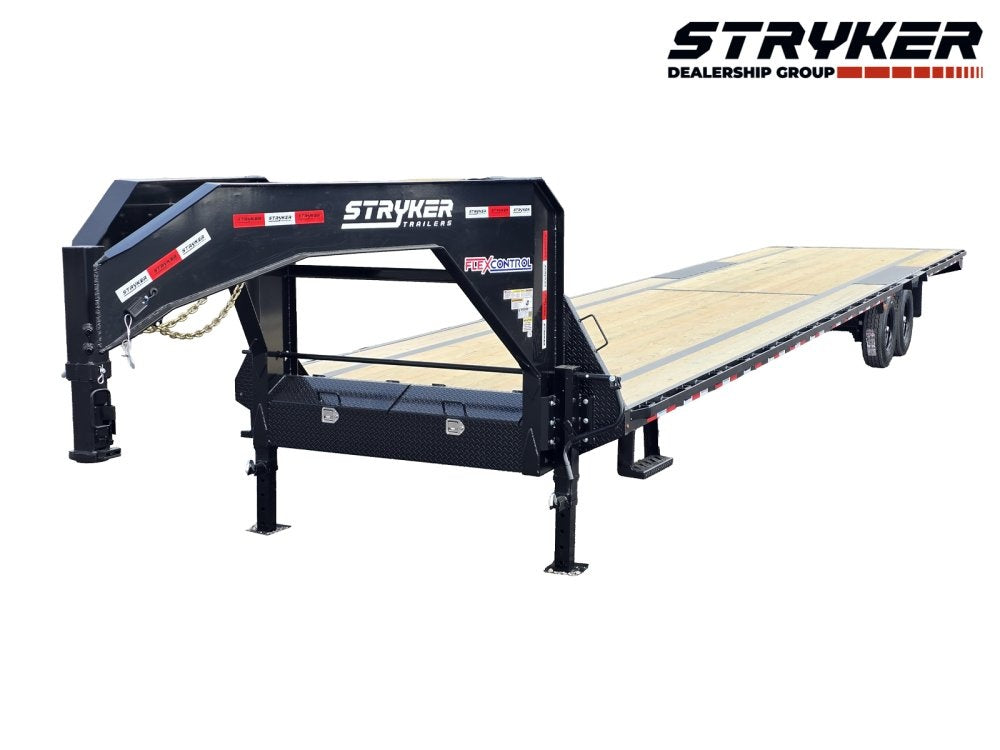 40' Stryker Gooseneck (2) 7K Axles Straigt Deck 14 ply Tires - Hotshot Non-CDL/DO 7K SD - Stryker Dealership Group