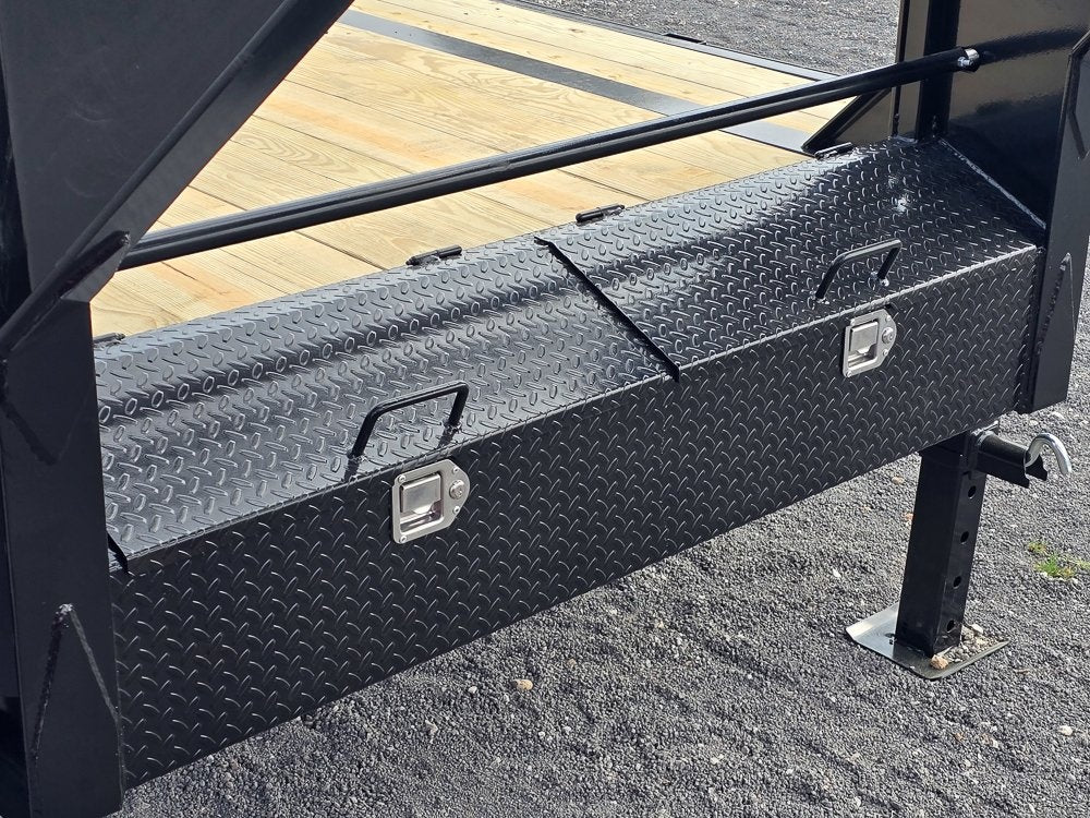 40' Stryker Gooseneck (2) 7K Axles Straigt Deck 14 ply Tires - Hotshot Non-CDL/DO 7K SD - Stryker Dealership Group