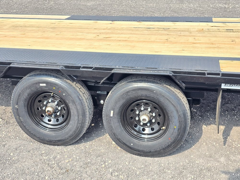 40' Stryker Gooseneck (2) 7K Axles Straigt Deck 14 ply Tires - Hotshot Non-CDL/DO 7K SD - Stryker Dealership Group
