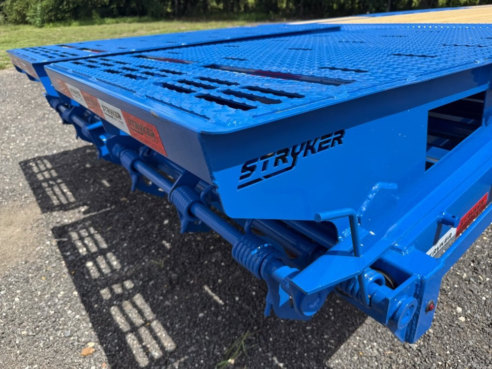 40' Stryker Gooseneck (2) 8K Axles Mega Ramps 14 ply Tires - Hotshot Non-CDL/DO 8K MR - Stryker Dealership Group