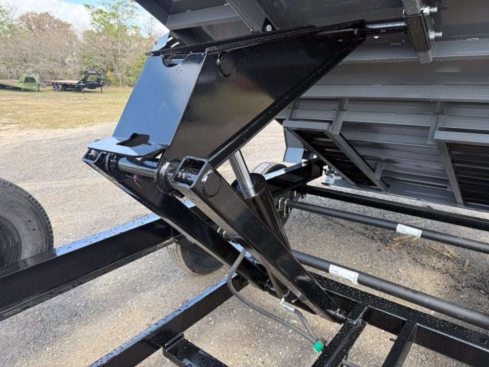 14' Stryker SDT Bumper Pull Dump Trailer 24" Side Walls - (2) 7k Axles 004265