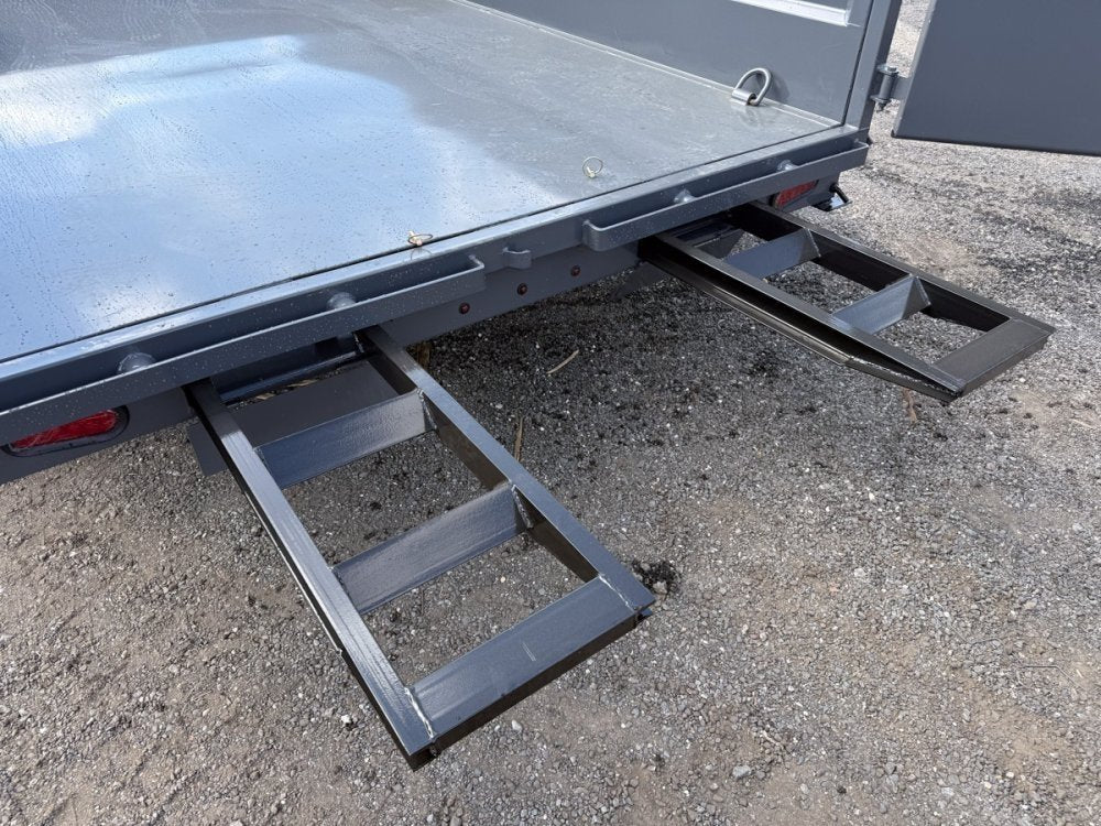 14' Stryker SDT Bumper Pull Dump Trailer 24" Side Walls - (2) 7k Axles 004265