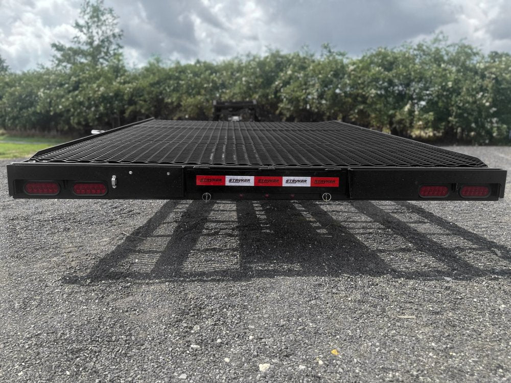44' Stryker Gooseneck Full Width Mesh Deck Multi Car Hauler (3) 7k Axles - 12k GVWR Derated 004335 - Stryker Dealership Group