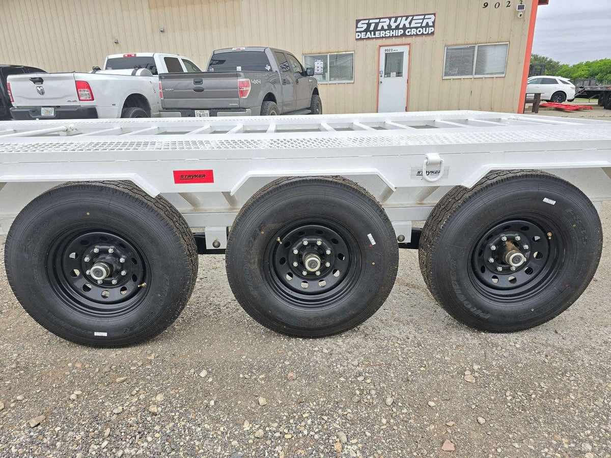 44' Stryker Gooseneck Mesh Deck Multi Car Hauler (3) 7k Axles - 12k GVWR Derated 004771 - Stryker Dealership Group