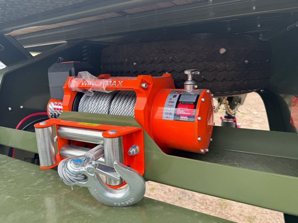 44' HHZ Gooseneck (2) 16K Dually Axles Mega Ramps 40k GVWR - Heavy Duty Deckover/DO 16K MR - Stryker Dealership Group