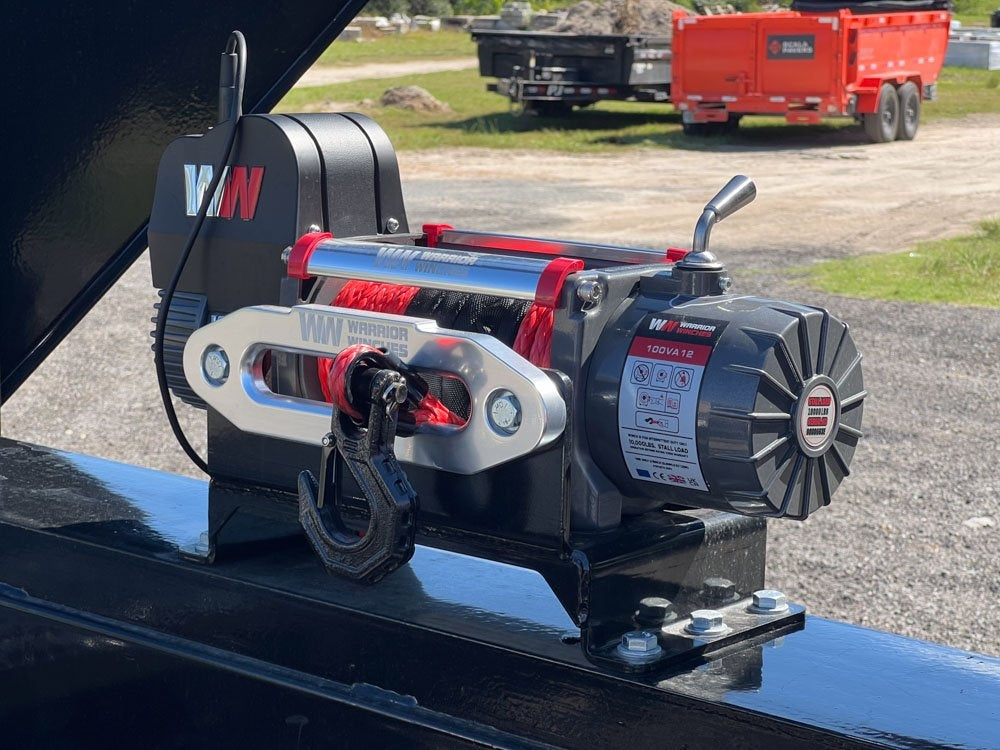 44' Mesh Deck (3) 7k Axles - 12k GVWR Derated- 14 Ply Tires w/Spare - 10' Aluminum Ramps - Warrior W - Truck & Van Trailers/Multi Car Haulers - Stryker Dealership Group