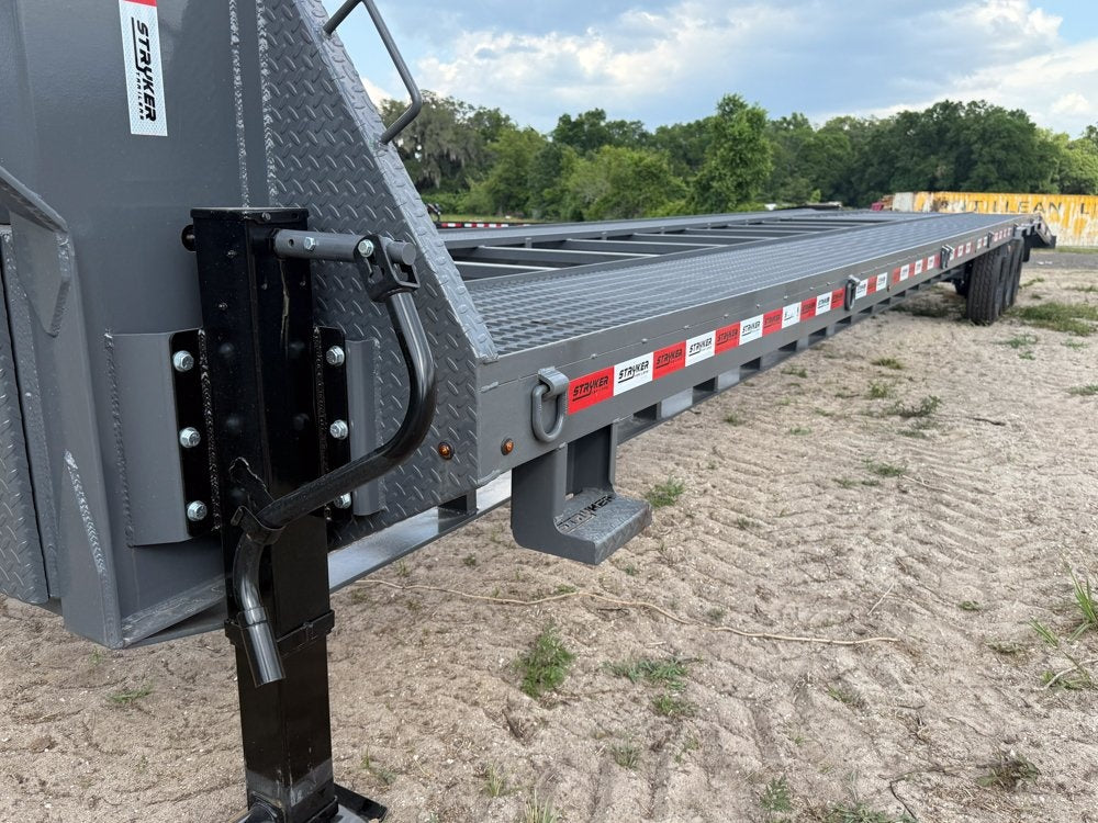 44' Mesh Deck (3) 7k Axles - 12k GVWR Derated- 14 Ply Tires w/Spare - 10' Aluminum Ramps - Warrior W - Truck & Van Trailers/Multi Car Haulers - Stryker Dealership Group