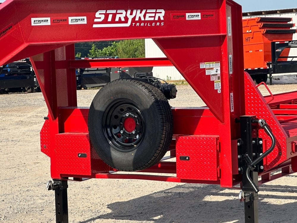 44' Mesh Deck (3) 7k Axles - 12k GVWR Derated- 14 Ply Tires w/Spare - 10' Aluminum Ramps - Warrior W - Truck & Van Trailers/Multi Car Haulers - Stryker Dealership Group