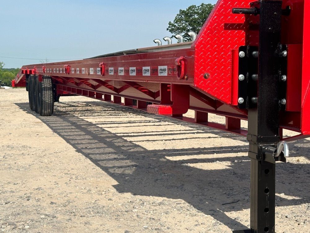 44' Mesh Deck (3) 7k Axles - 12k GVWR Derated- 14 Ply Tires w/Spare - 10' Aluminum Ramps - Warrior W - Truck & Van Trailers/Multi Car Haulers - Stryker Dealership Group