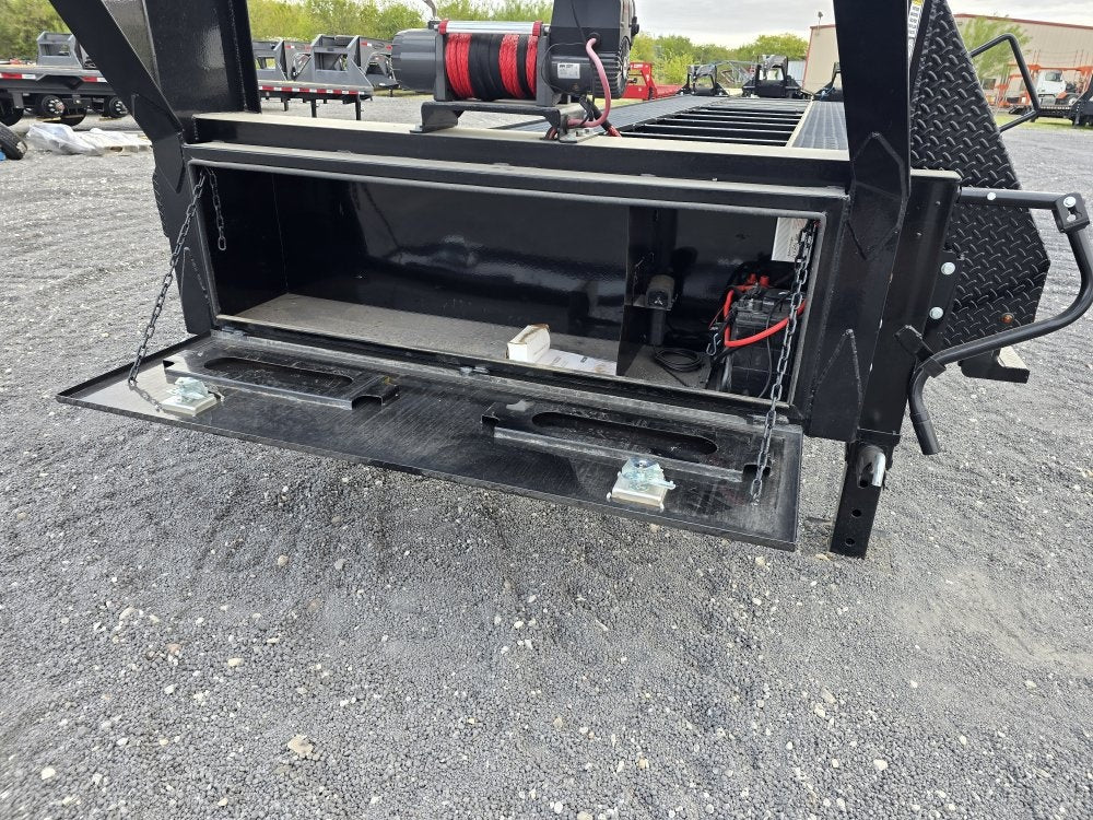 44' Mesh Deck (3) 7k Axles - 12k GVWR Derated- 14 Ply Tires w/Spare - 10' Aluminum Ramps - Warrior W - Truck & Van Trailers - Stryker Dealership Group