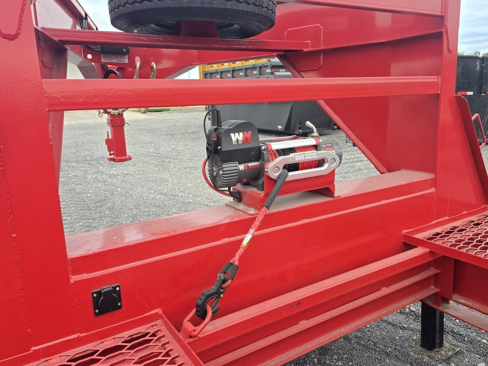 44' Mesh Deck (3) 7k Axles - 12k GVWR Derated- 14 Ply Tires w/Spare - 10' Aluminum Ramps - Warrior W - Truck & Van Trailers/Truck & Van Trailers - Stryker Dealership Group