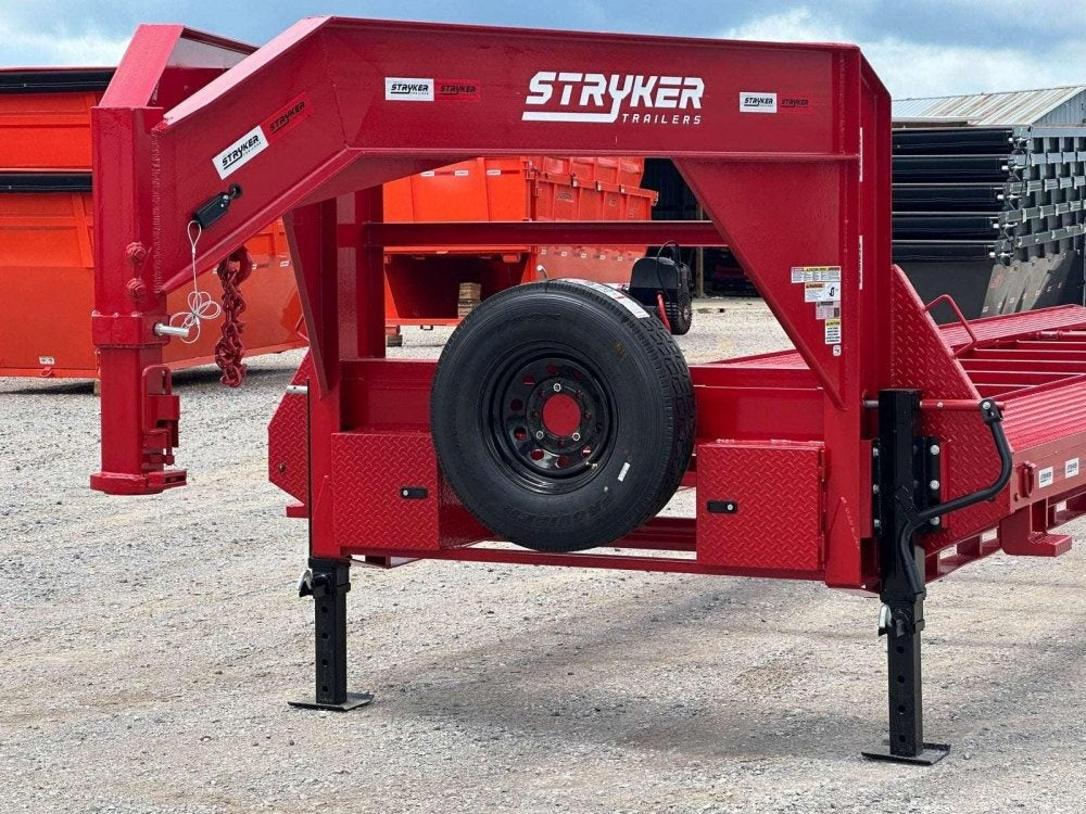 44' Mesh Deck (3) 7k Axles - 12k GVWR Derated- 14 Ply Tires w/Spare - 10' Aluminum Ramps - Warrior W - Truck & Van Trailers/Truck & Van Trailers - Stryker Dealership Group