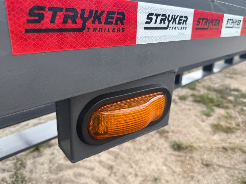 44' Mesh Deck (3) 7k Axles - 12k GVWR Derated- 14 Ply Tires w/Spare - 10' Aluminum Ramps - Warrior W - Truck & Van Trailers/Truck & Van Trailers - Stryker Dealership Group