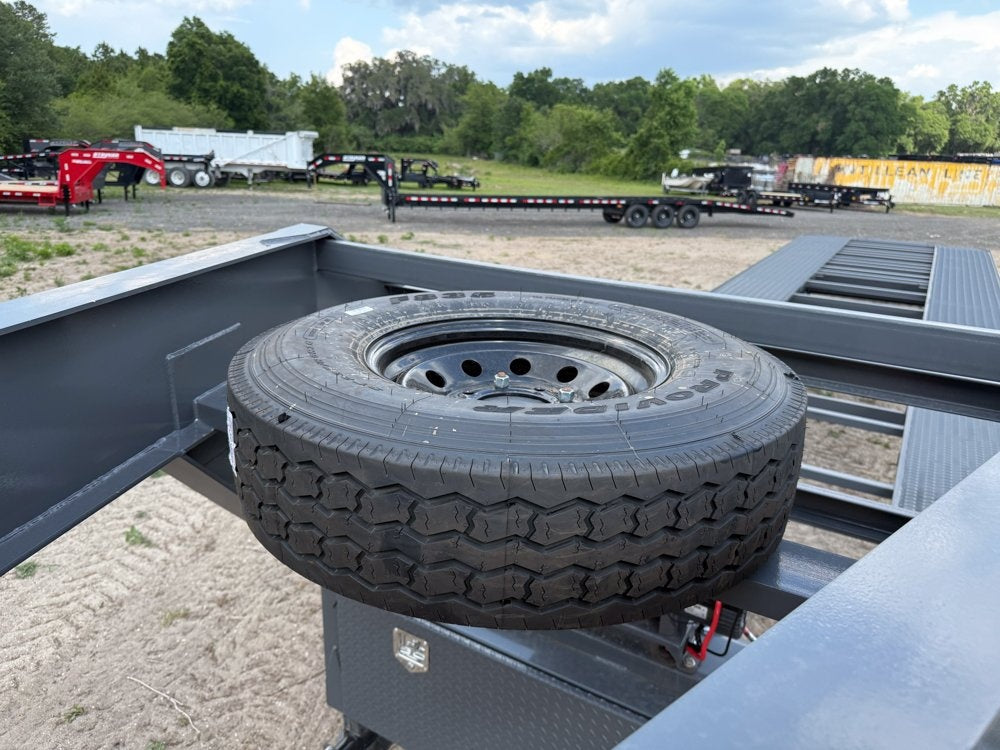 44' Mesh Deck (3) 7k Axles - 12k GVWR Derated- 14 Ply Tires w/Spare - 10' Aluminum Ramps - Warrior W - Truck & Van Trailers/Truck & Van Trailers - Stryker Dealership Group