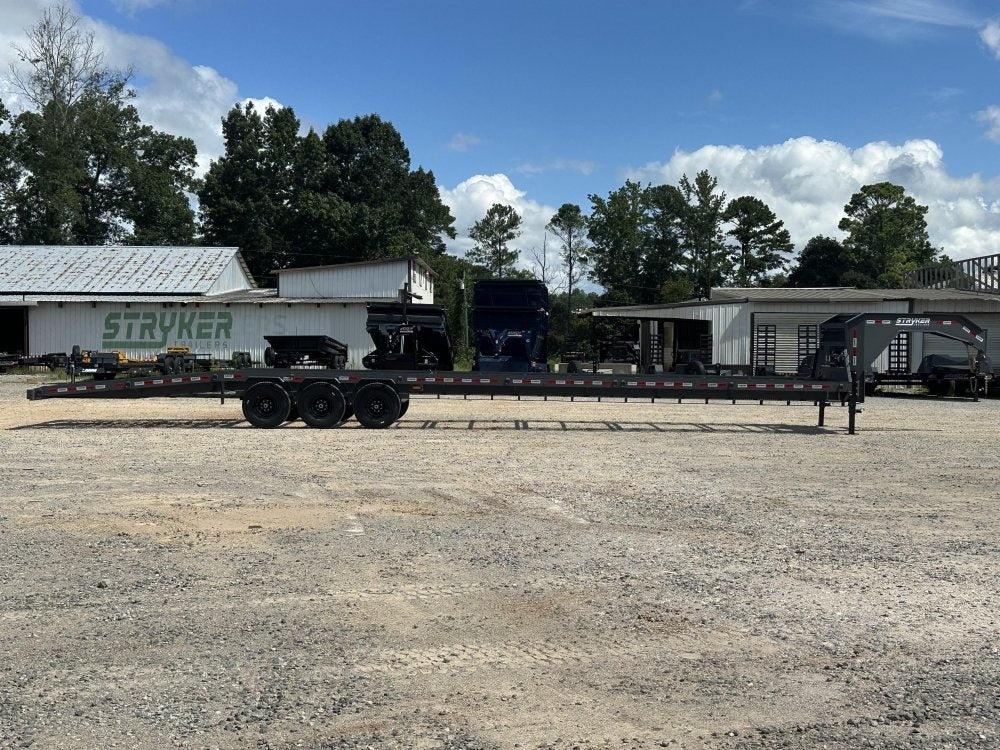 44' Mesh Deck (3) 7k Axles - 12k GVWR Derated- 14 Ply Tires w/Spare - 10' Aluminum Ramps - Warrior W - Truck & Van Trailers/Multi Car Haulers - Stryker Dealership Group