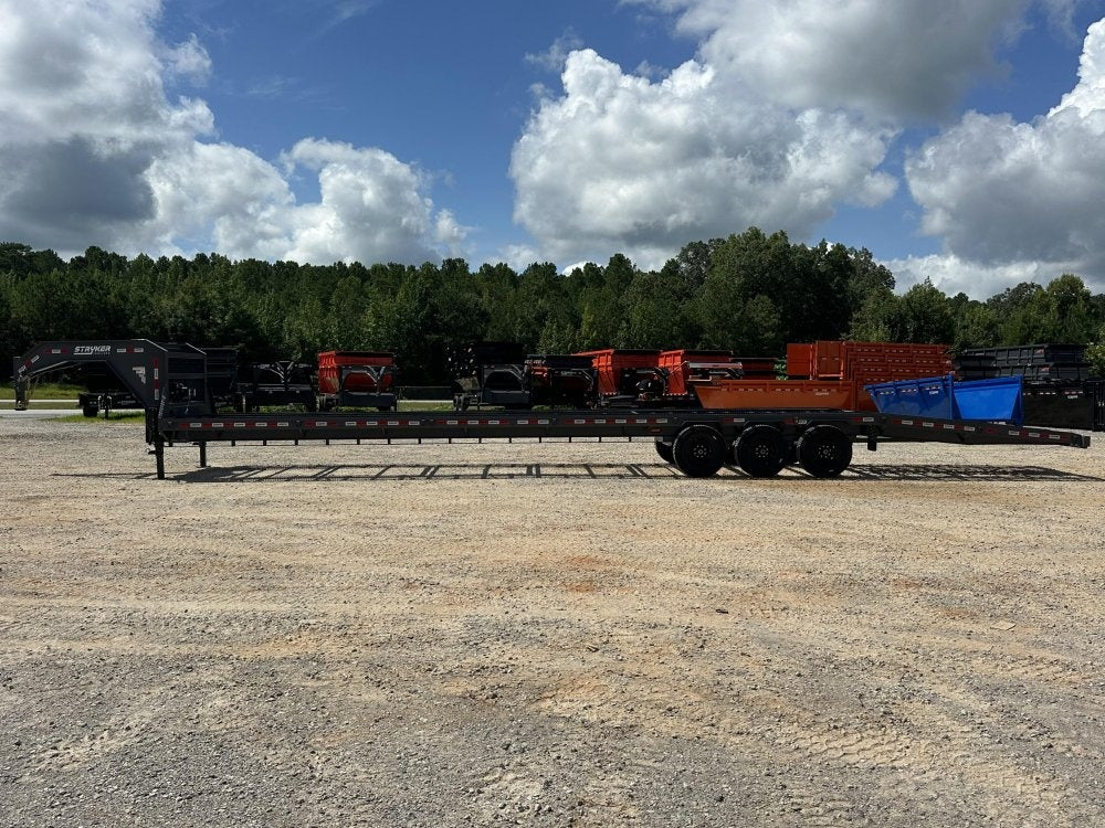 44' Mesh Deck (3) 7k Axles - 12k GVWR Derated- 14 Ply Tires w/Spare - 10' Aluminum Ramps - Warrior W - Truck & Van Trailers/Multi Car Haulers - Stryker Dealership Group