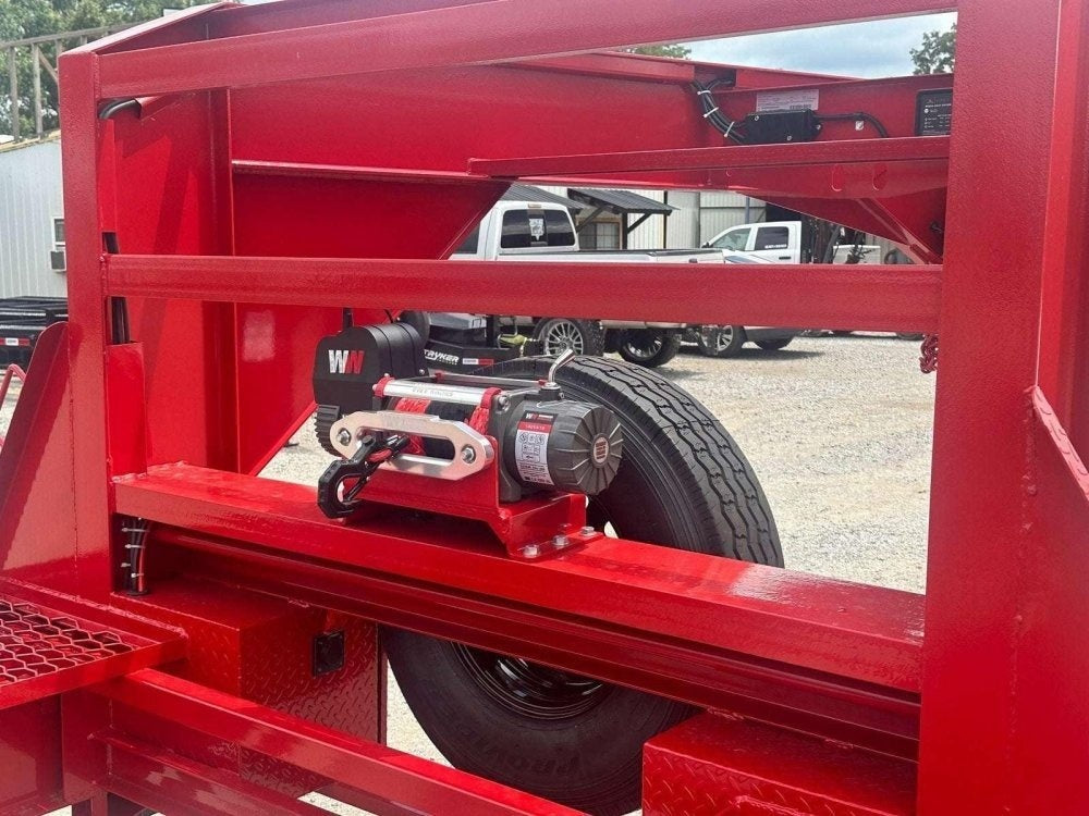 44' Mesh Deck (3) 7k Axles - 12k GVWR Derated- 14 Ply Tires w/Spare - 10' Aluminum Ramps - Warrior W - Truck & Van Trailers/Multi Car Haulers - Stryker Dealership Group