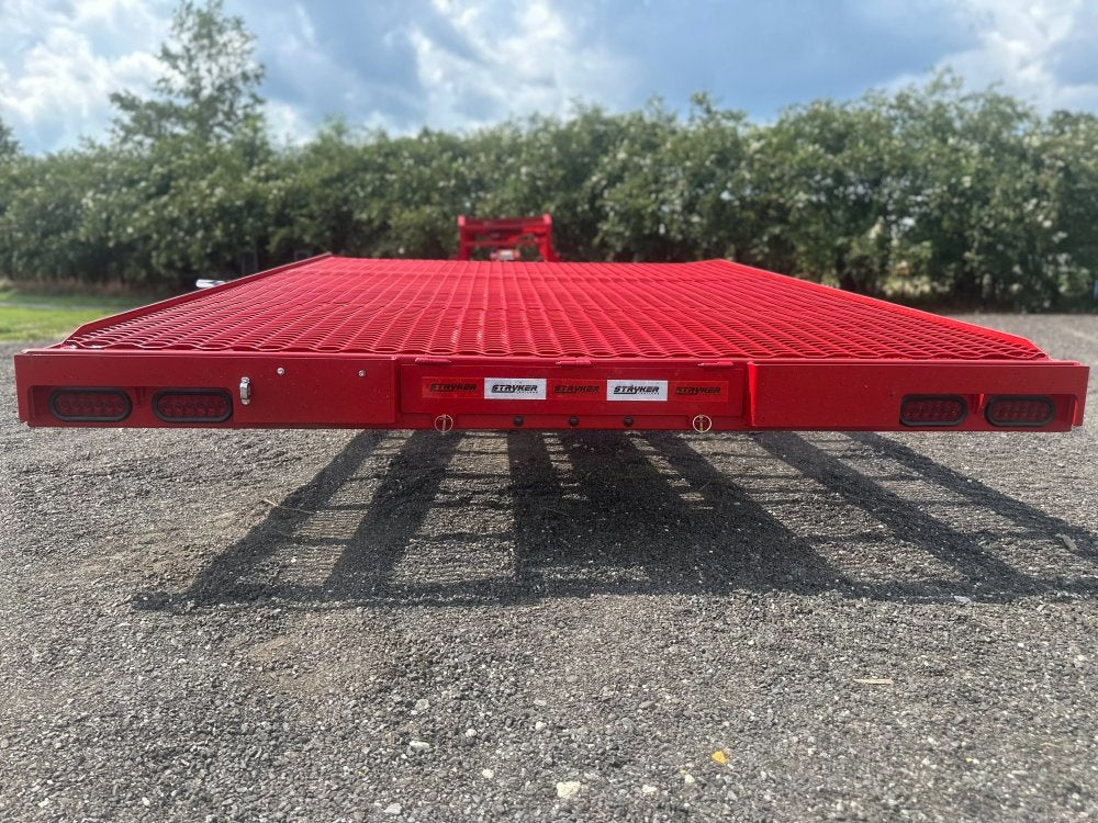 44' Mesh Deck (3) 7k Axles - FULL WIDTH MESH - 12k GVWR Derated- 14 Ply Tires w/Spare - 10' Aluminum - Truck & Van Trailers/Multi Car Haulers - Stryker Dealership Group