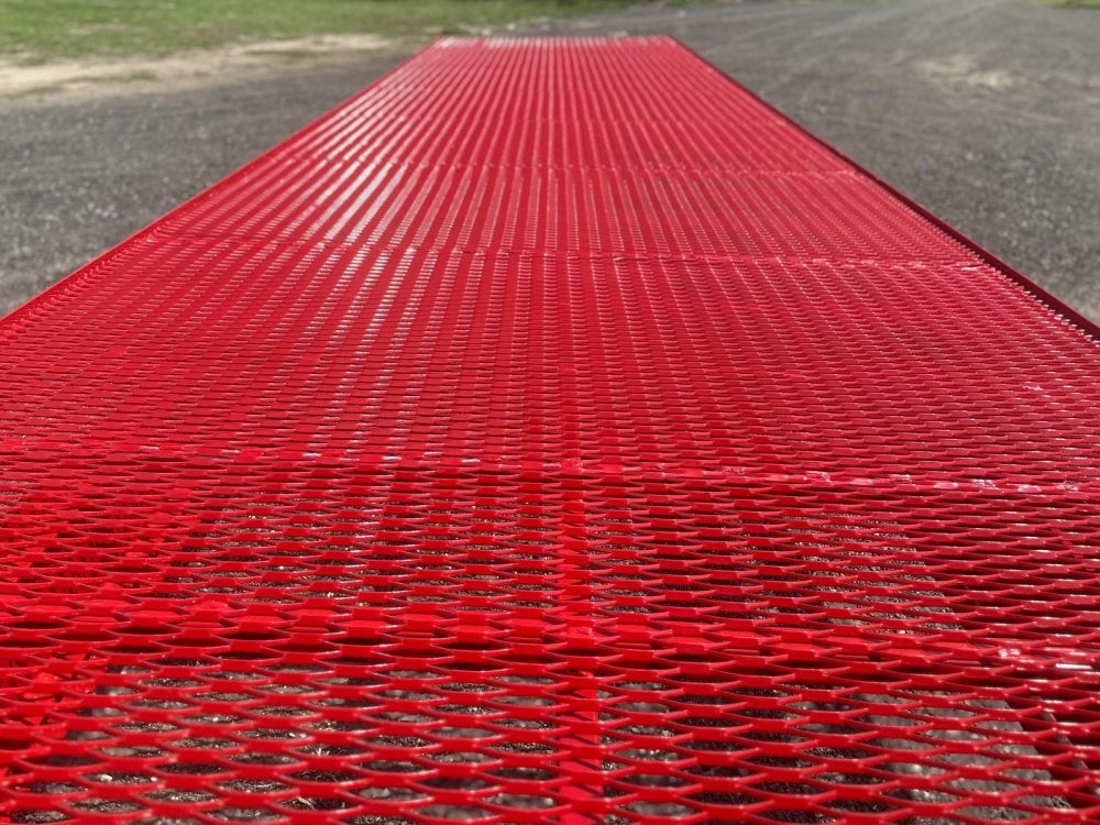 44' Mesh Deck (3) 7k Axles - FULL WIDTH MESH - 12k GVWR Derated- 14 Ply Tires w/Spare - 10' Aluminum - Truck & Van Trailers/Multi Car Haulers - Stryker Dealership Group