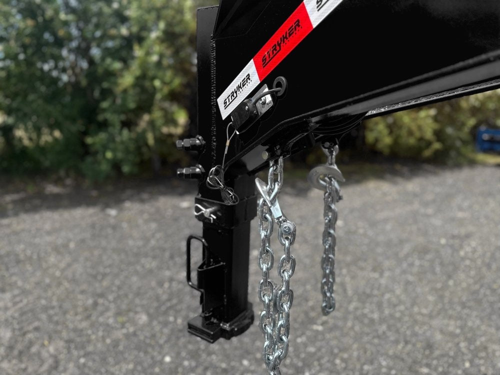 44' Stryker Gooseneck Full Width Mesh Deck Multi Car Hauler (3) 7k Axles - 12k GVWR Derated - Multi Car Haulers - Truck & Van Trailers - Stryker Dealership Group