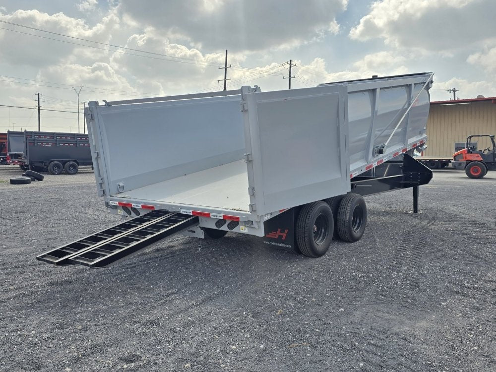 20 Horizon HZH Gooseneck Dump Trailer 48" Side Walls - (2) 10K Axles 018039