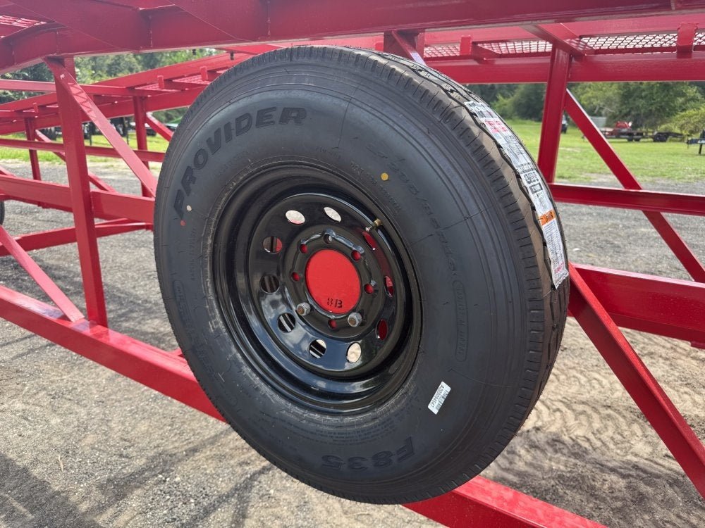 50' Wedge Car Hauler (3) 7k Axles - Winch - 14ply Tires plus Spare - 10' Aluminum Ramps 002740 - Stryker Dealership Group