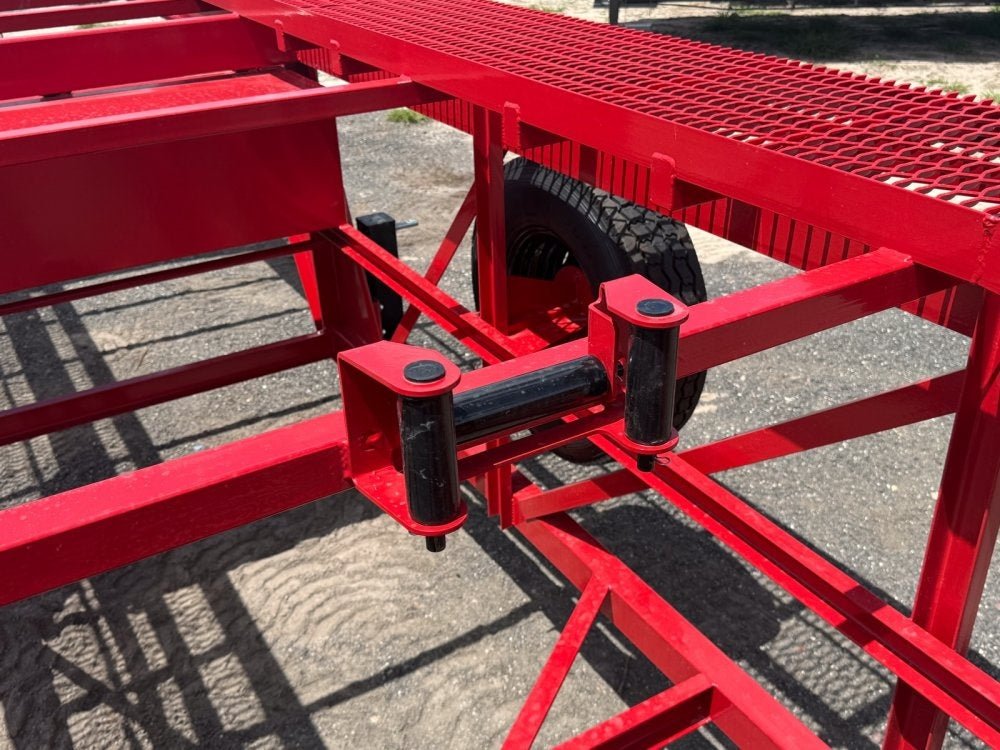 50' Wedge Car Hauler (3) 7k Axles - Winch - 14ply Tires plus Spare - 10' Aluminum Ramps 002740 - Stryker Dealership Group