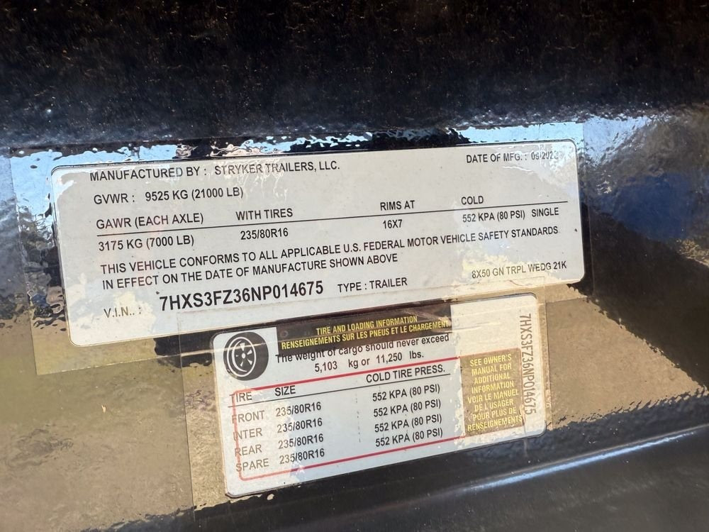 50' Wedge 21k GVWR - Wedge 3 Car Hauler/Wedge 3 Car Hauler - Stryker Dealership Group