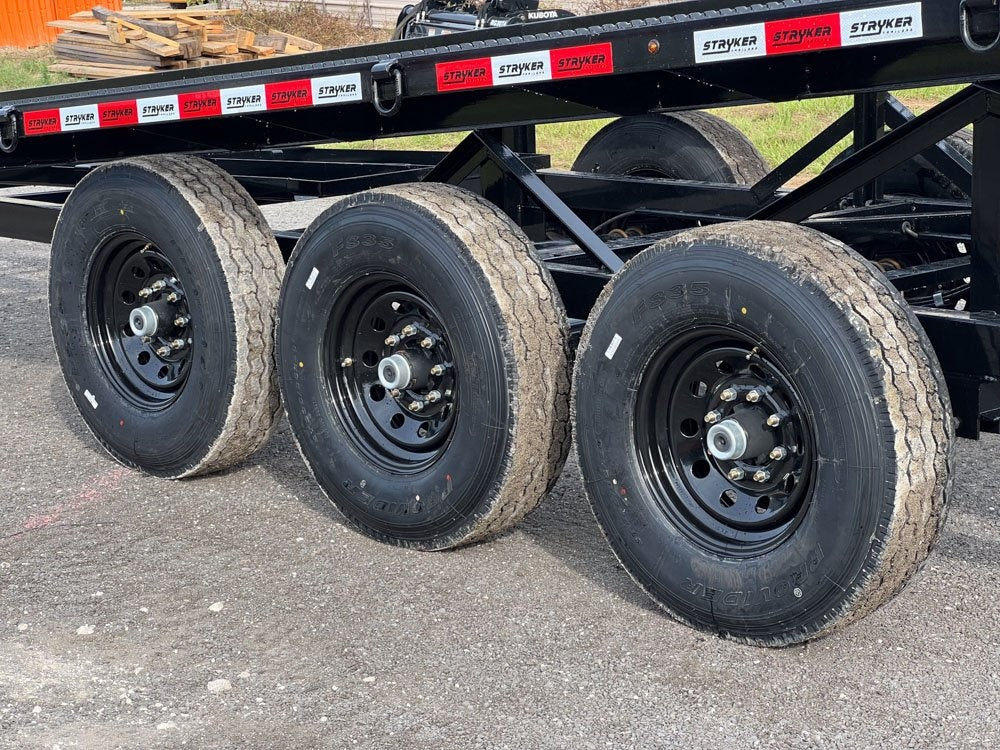 50' Wedge Car Hauler (3) 7k Axles - Winch - 14ply Tires plus Spare - 10' Aluminum Ramps - Wedge 3 Car Hauler - Stryker Dealership Group