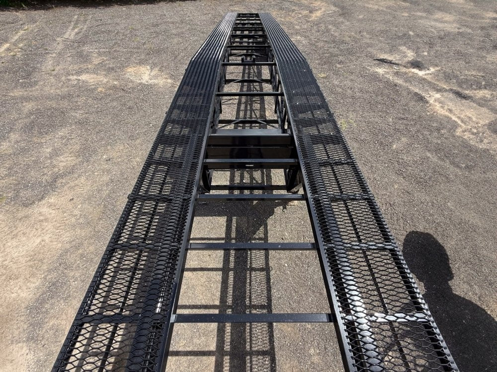 50' Wedge Car Hauler (3) 7k Axles - Winch - 14ply Tires plus Spare - 10' Aluminum Ramps - Wedge 3 Car Hauler - Multi Car Haulers - Stryker Dealership Group