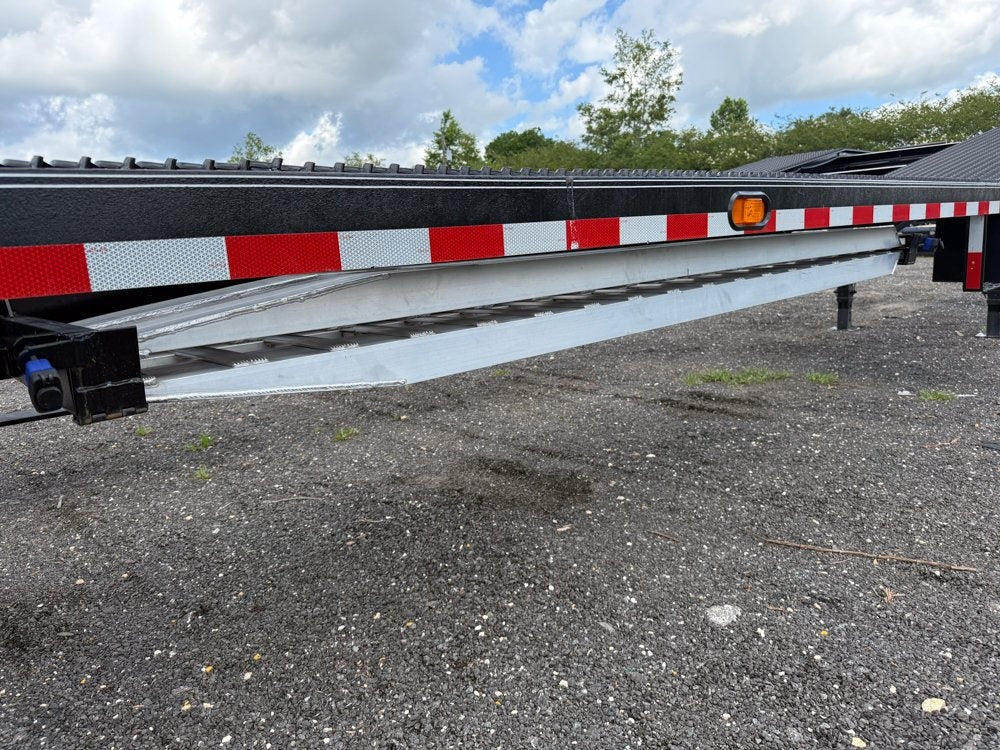 53' Ultra Max 4 Car Trailer, (2) 10K Axles, +3F +3R, 102" Wide, 30" Wide Grate, 9' Aluminum Ramps - Four Car Hauler/Multi Car Haulers - Stryker Dealership Group