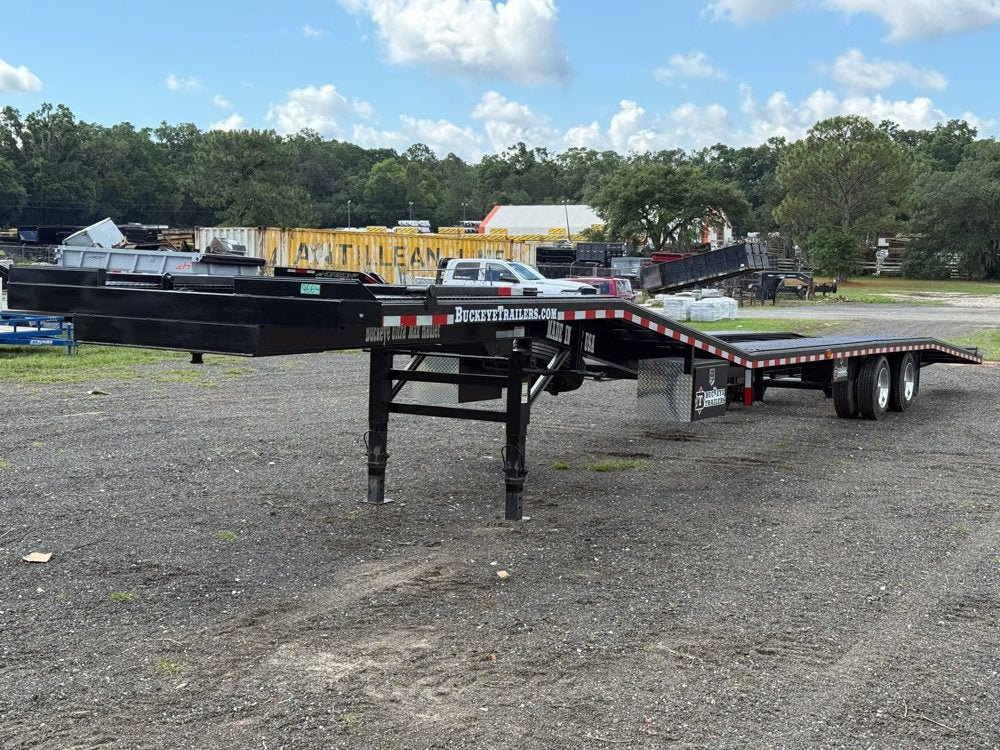 53' Ultra Max 4 Car Trailer, (2) 10K Axles, +3F +3R, 102" Wide, 30" Wide Grate, 9' Aluminum Ramps - Four Car Hauler/Multi Car Haulers - Stryker Dealership Group