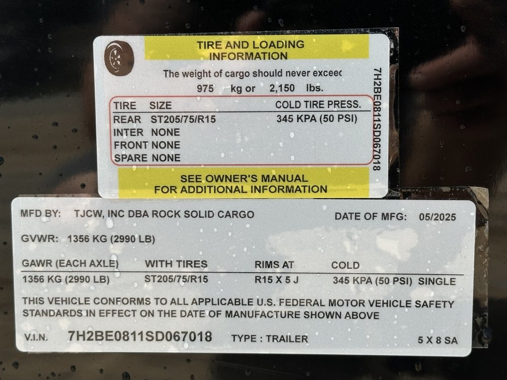 5 x 8 Enclosed - Enclosed - Stryker Dealership Group