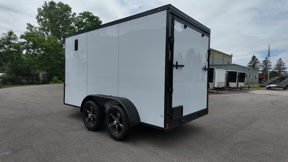 6 x 12 TA Enclosed Trailer - Black Out Package - .080 Polycore 068561 - Stryker Dealership Group