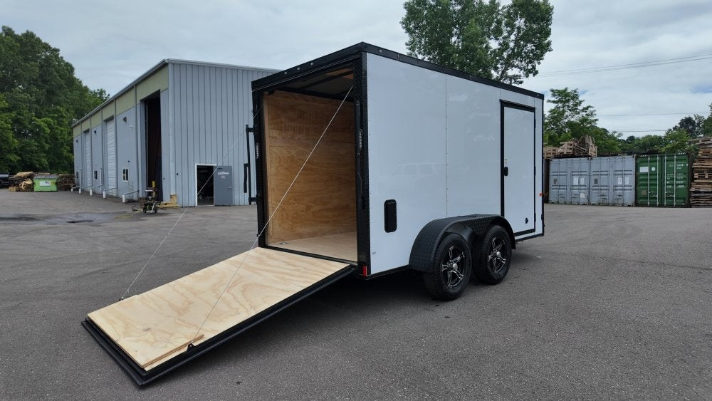 6 x 12 TA Enclosed Trailer - Black Out Package - .080 Polycore 068561 - Stryker Dealership Group