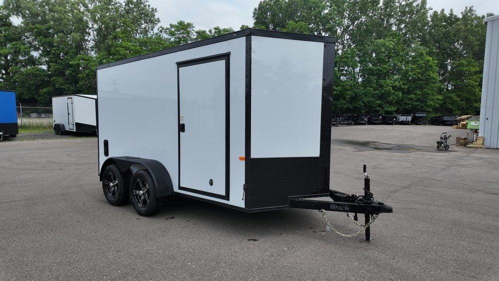 6 x 12 TA Enclosed Trailer - Black Out Package - .080 Polycore 068561 - Stryker Dealership Group