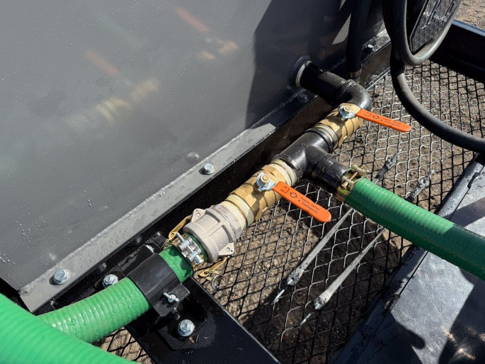 500 Gallon Water Tank Trailer with Pump and Hose 60-45B