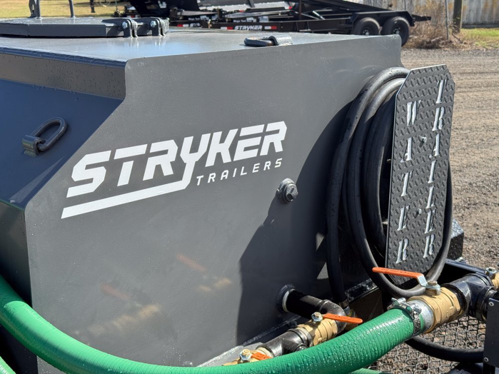 500 Gallon Water Tank Trailer with Pump and Hose 60-45B