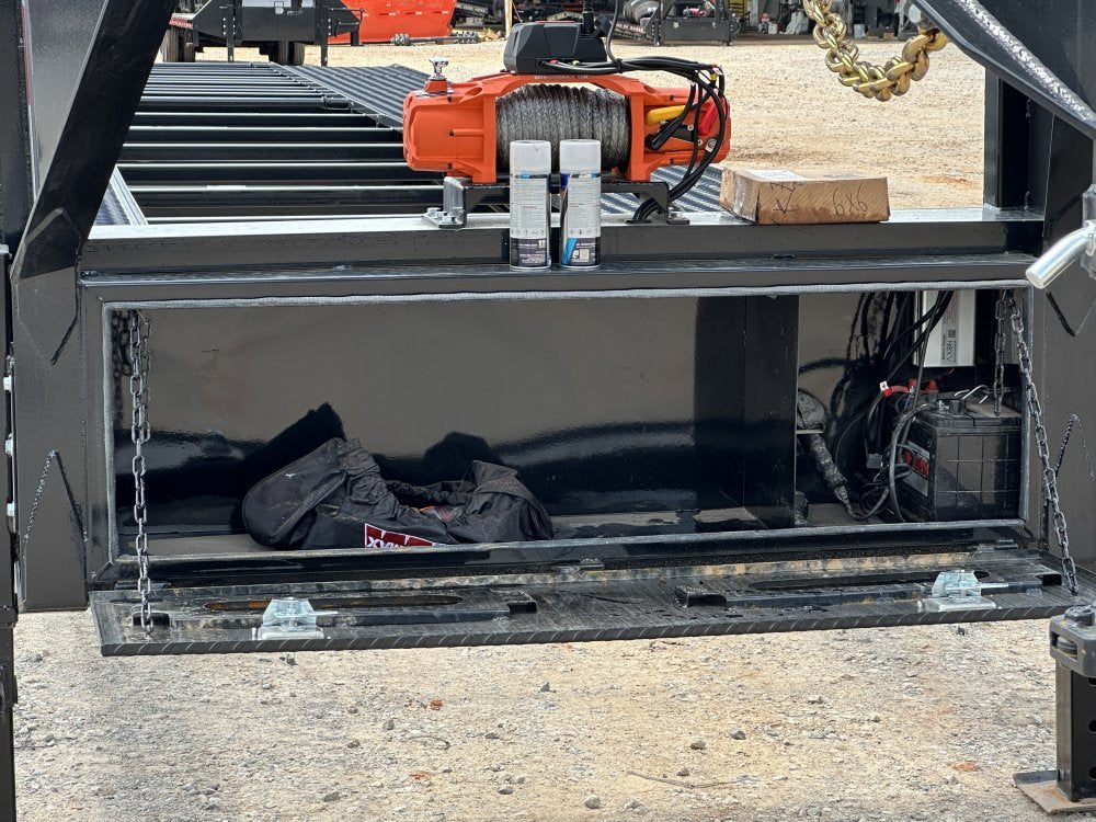 44' Stryker Gooseneck Mesh Deck Multi Car Hauler (3) 7k Axles - 12k GVWR Derated 0D-4E9