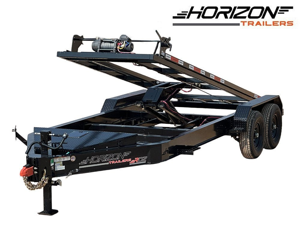 16' Horizon RDZ Bumper Pull Roll Off Base Trailer - (2) 7K Axles 018356