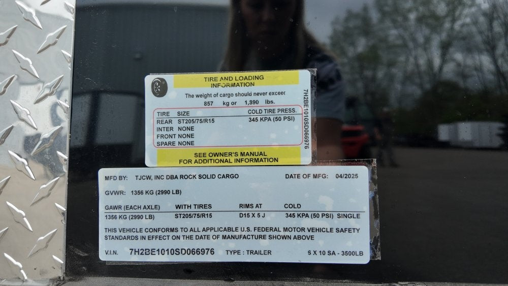 6 x 10 SA Enclosed Trailer - Enclosed - Stryker Dealership Group