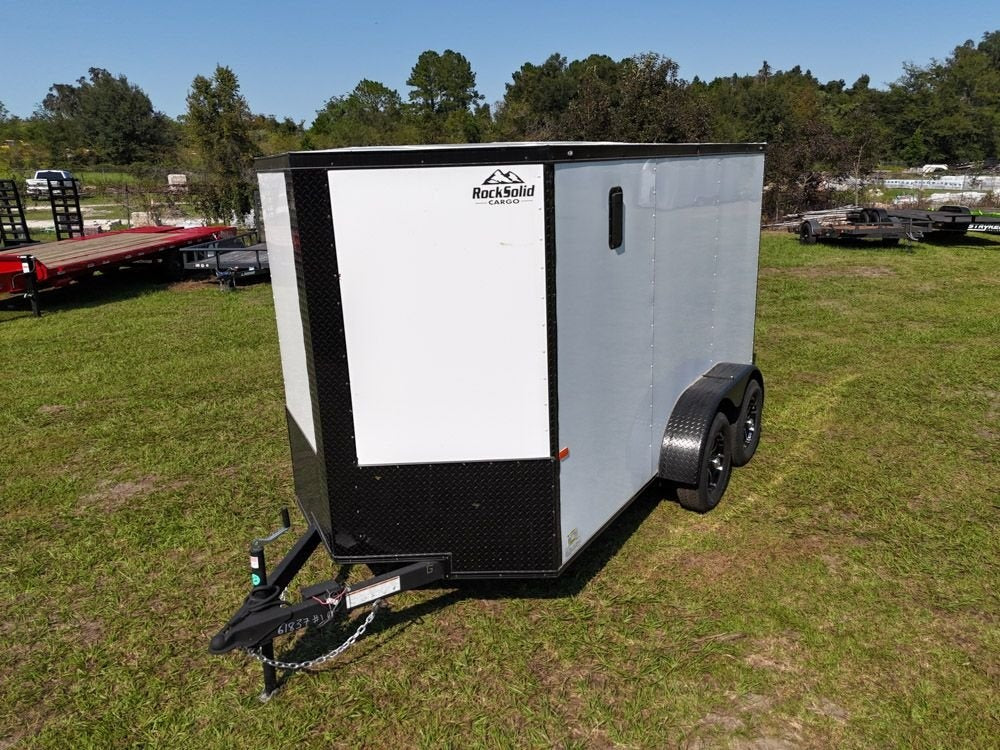6 x 12 TA Enclosed Trailer - Black Out Package - .080 Polycore - Enclosed - Stryker Dealership Group