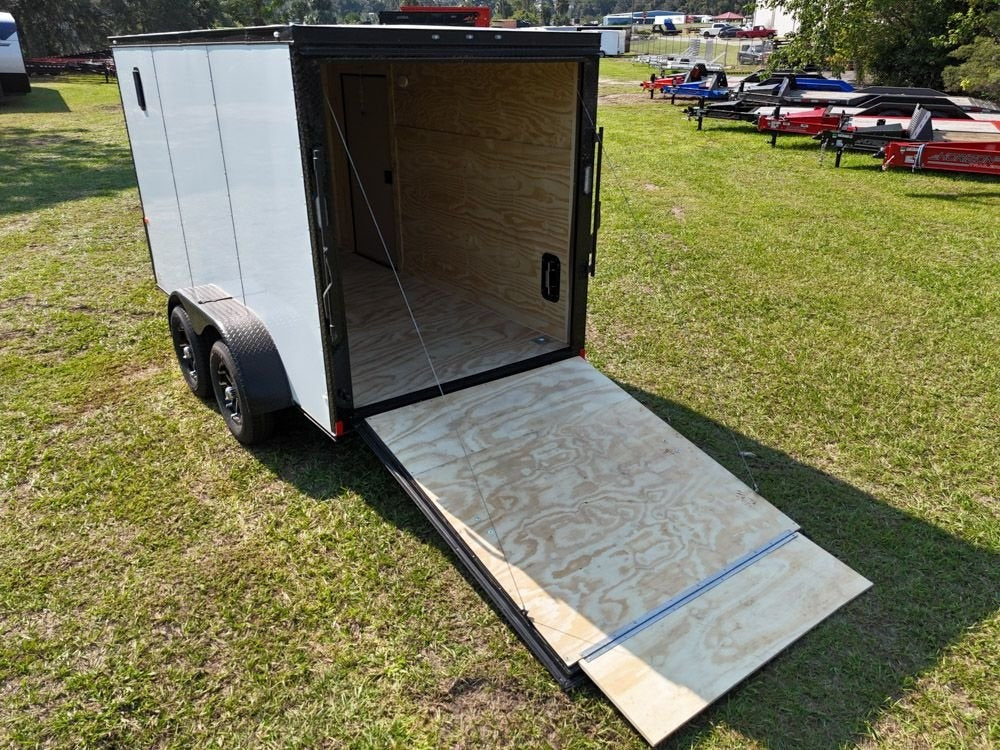 6 x 12 TA Enclosed Trailer - Black Out Package - .080 Polycore - Enclosed - Stryker Dealership Group