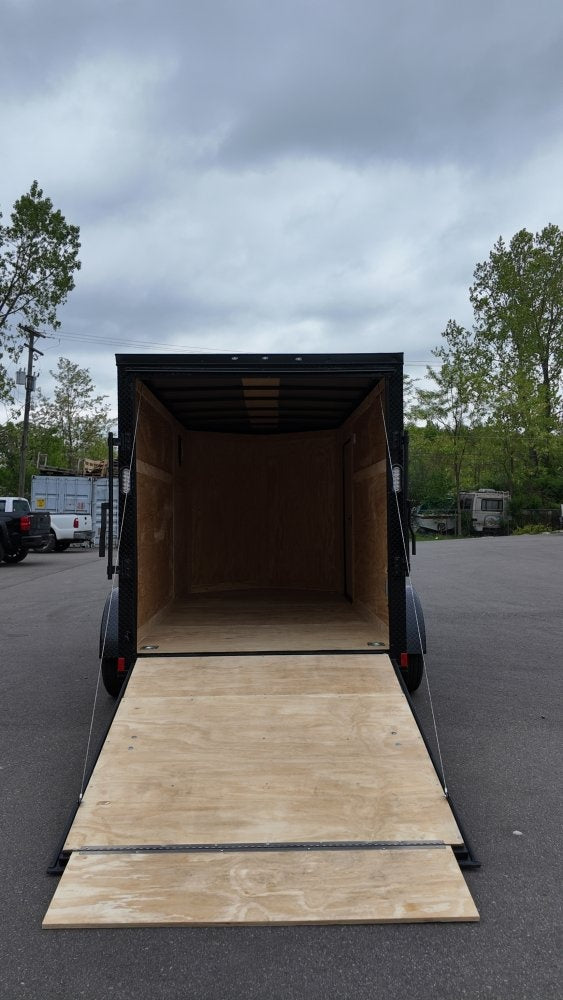 6 x 12 TA Enclosed Trailer - Black Out Package - .080 Polycore - Enclosed - Stryker Dealership Group